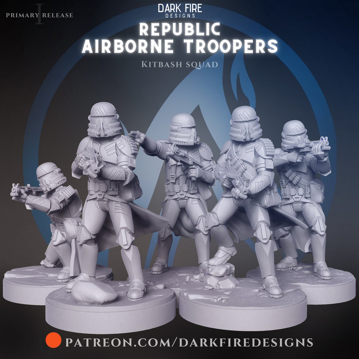 Republic Airborne Troopers – Dark Fire Designs