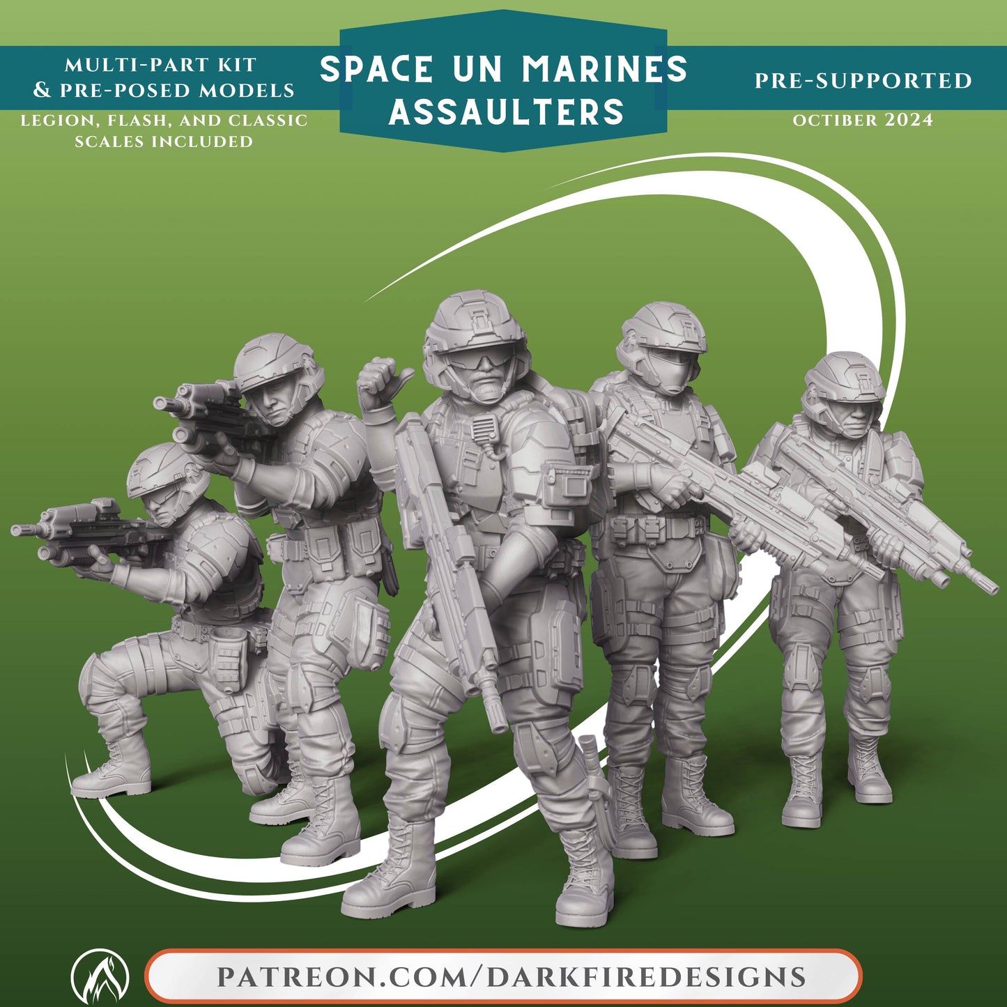 Space UN Marine Assaulters