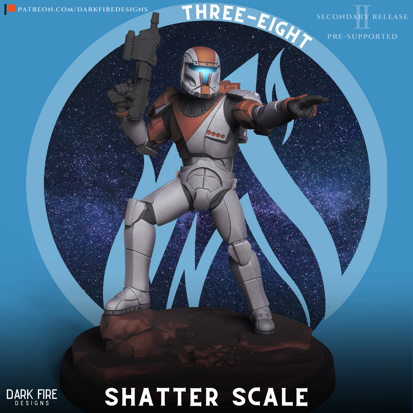 Three-Eight Shatter Scale