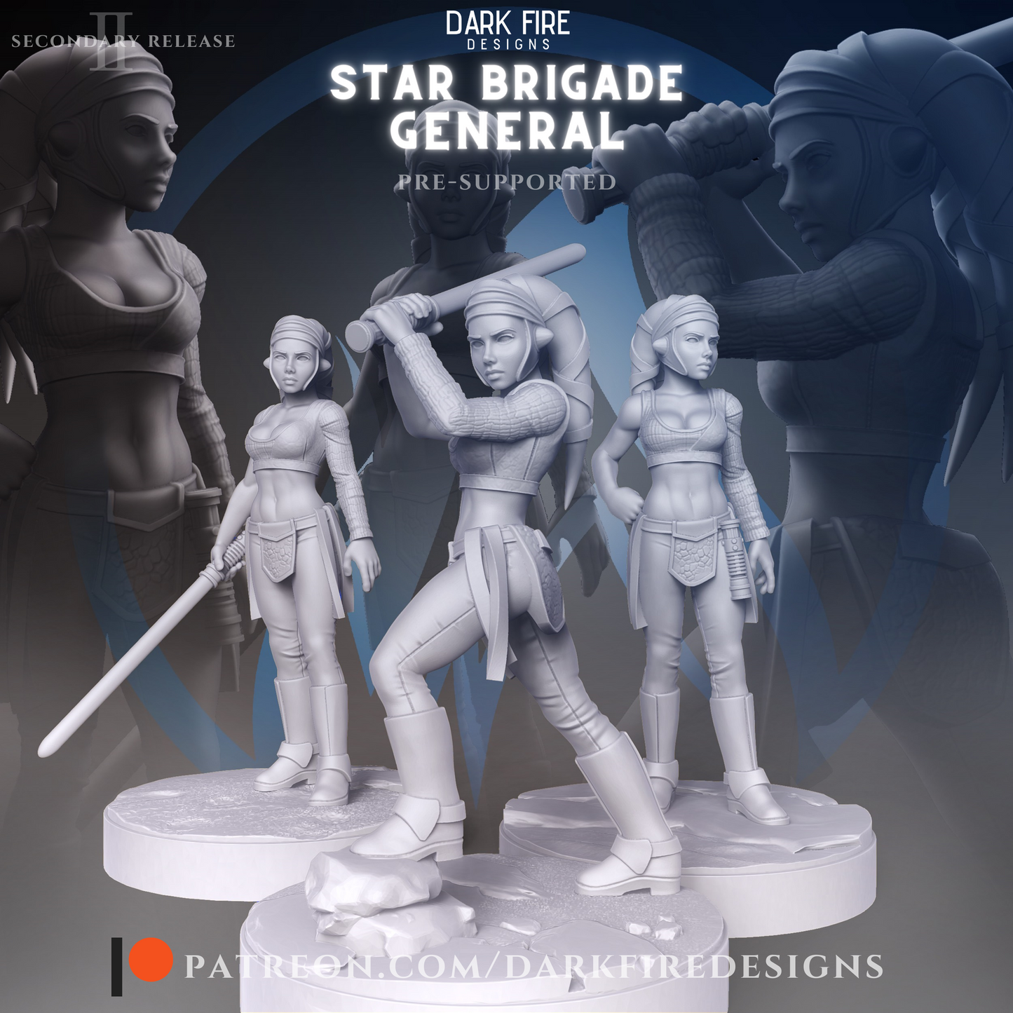Star Brigade General Legion Scale
