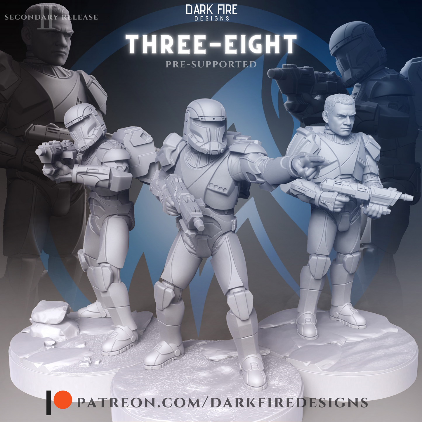 Commando Three-Eight Legion Scale