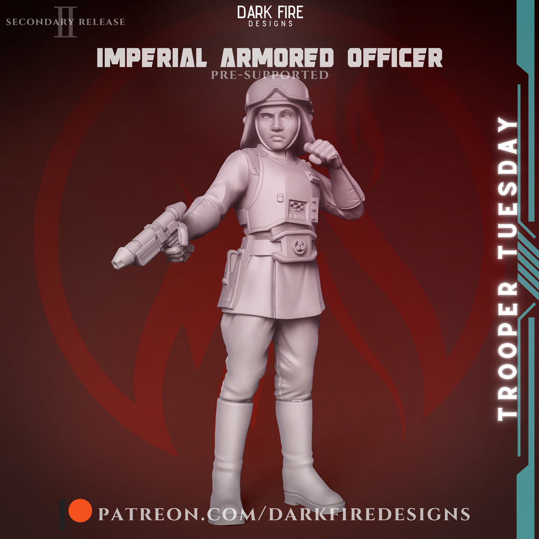 Trooper Tuesday: Imperial Armored Officer – Dark Fire Designs