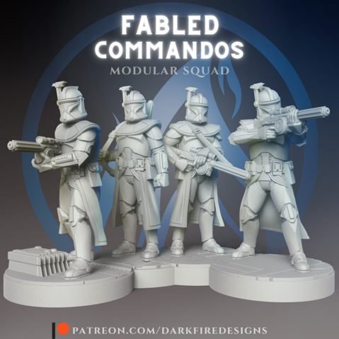 Republic Fabled Commando Team