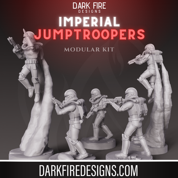 Imperial Jump Troopers   Dark Fire Designs