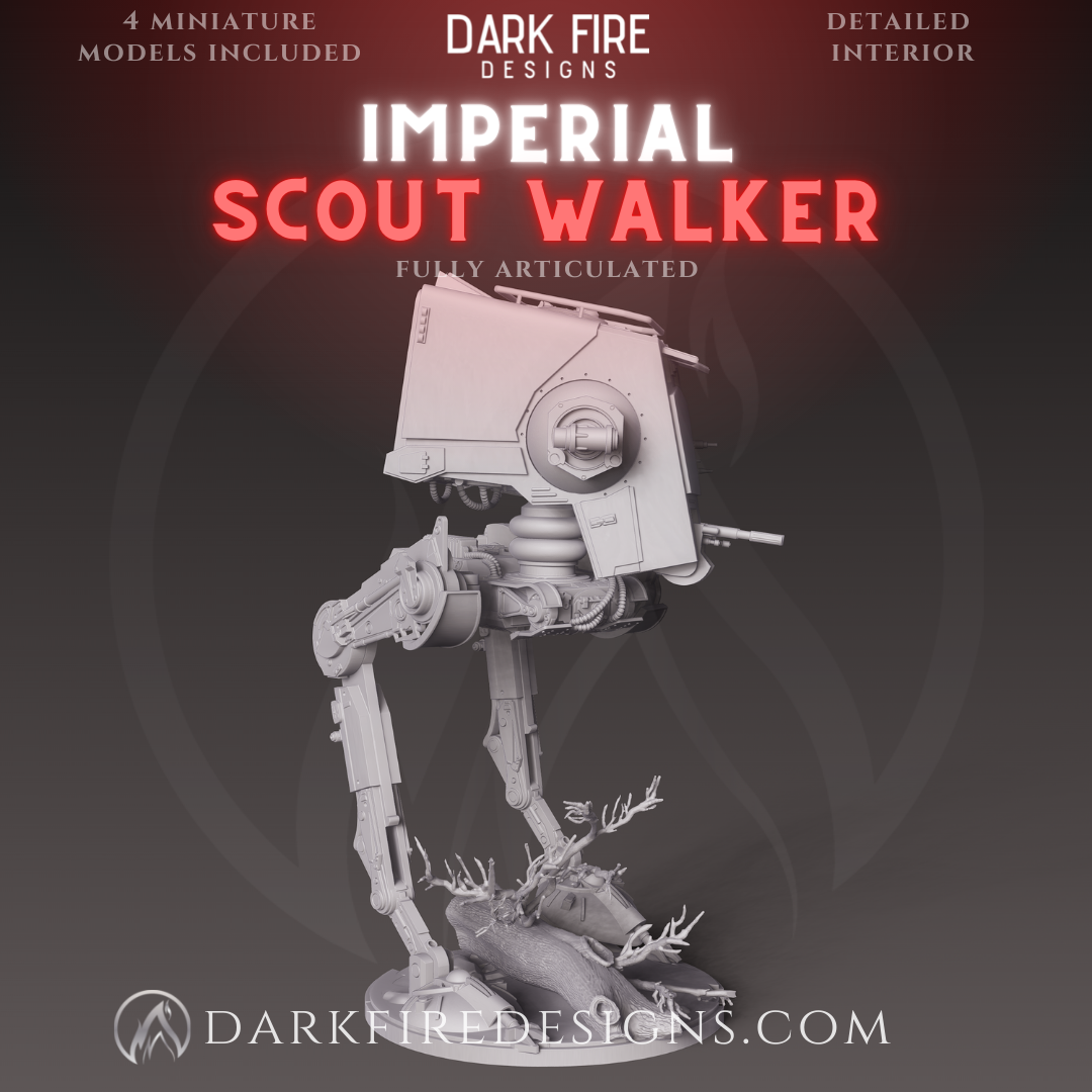 Imperial Scout Walker Dark Fire Designs