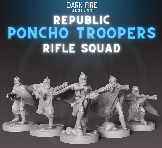 Republic Poncho Troopers Rifle Squad