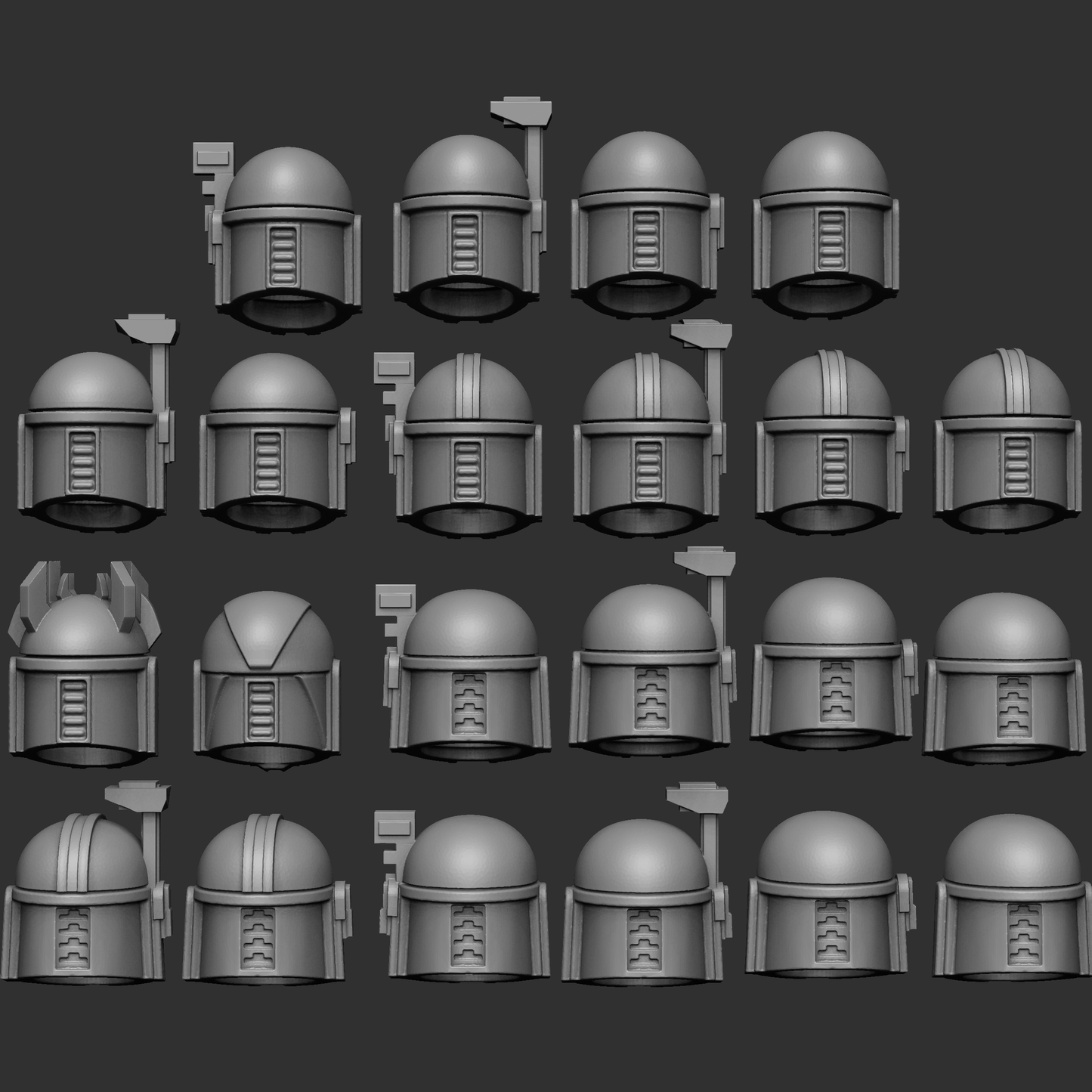 Crusader Helmet Pack 1 – Dark Fire Designs