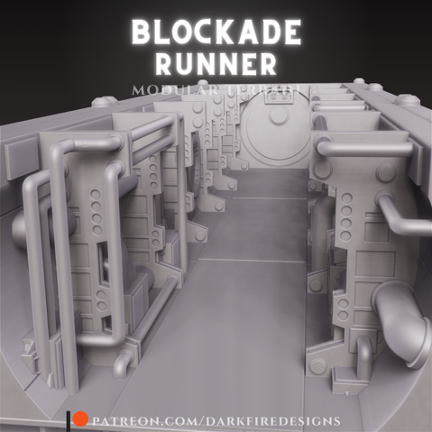 Alliance Blockade Runner Interior