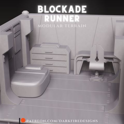 Alliance Blockade Runner Interior