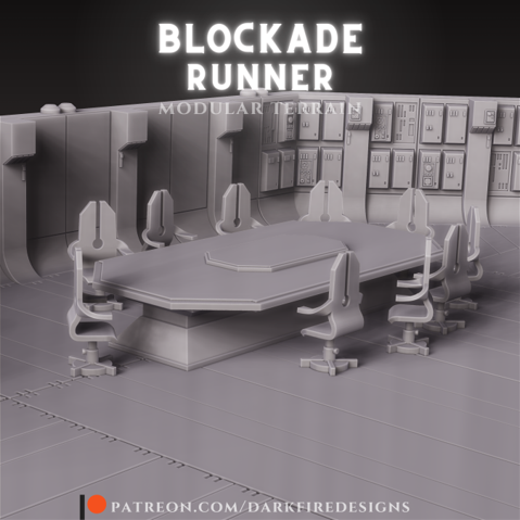 Alliance Blockade Runner Interior