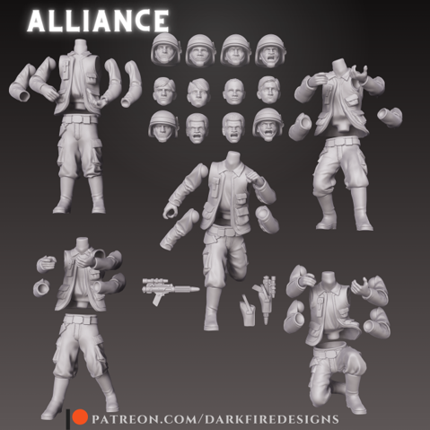 Alliance Fleet Troopers